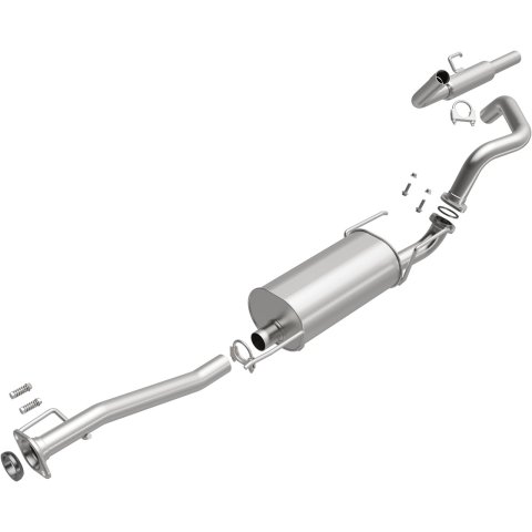 BRExhaust Direct-Fit Exhaust Systems for 2005-2009 4RUNNER, GX470, 2010-2017 GX460 - 106-0076 Systems, Direct-Fit, Cat-back, Single, Steel, Aluminized, Rear Exit, Lexus, Toyota, Kit