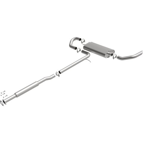 BRExhaust Direct-Fit Exhaust Systems for 2005-2006 EQUINOX, 2006 TORRENT - 106-0079 Systems, Direct-Fit, Cat-back, Single, Steel, Aluminized, Rear Exit, Chevrolet, Pontiac, Kit