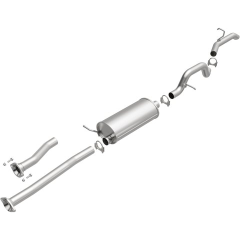 BRExhaust Direct-Fit Exhaust Systems for 2004-2007 CANYON, COLORADO - 106-0200 Systems, Direct-Fit, Cat-back, Single, Steel, Aluminized, Rear Exit, Chevrolet, GMC, Kit