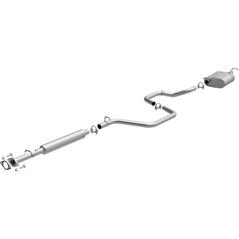 BRExhaust Direct-Fit Exhaust Systems for 2004-2008 MALIBU - 106-0210 Systems, Direct-Fit, Cat-back, Single, Steel, Aluminized, Rear Exit, Chevrolet, Kit