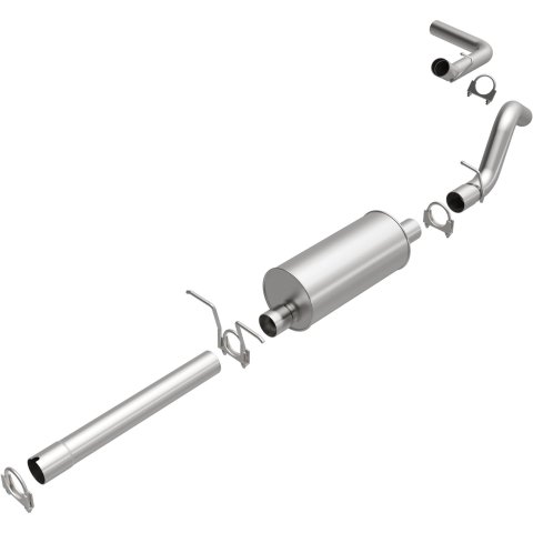 BRExhaust Direct-Fit Exhaust Systems for 1997-1999 DAKOTA - 106-0212 Systems, Direct-Fit, Cat-back, Single, Steel, Aluminized, Side Exit, Dodge, Kit