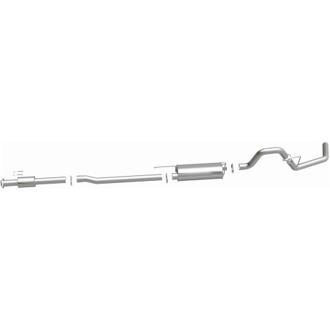 BRExhaust Direct-Fit Exhaust Systems for 2011-2014 F-150 - 106-0511 Systems, Direct-Fit, Cat-back, Single, Steel, Aluminized, Side Exit, Ford, Kit
