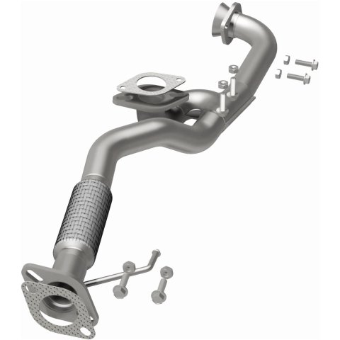 BRExhaust Direct-Fit Intermediate Pipes for 2001-2007 ESCAPE, 2005-2007 MARINER, 2001-2006 TRIBUTE - 107-0011 Exhaust Pipes, Pipes, Stainless Steel, Natural, 2.000 in. O.D., Ford, Mazda, Mercury, Each