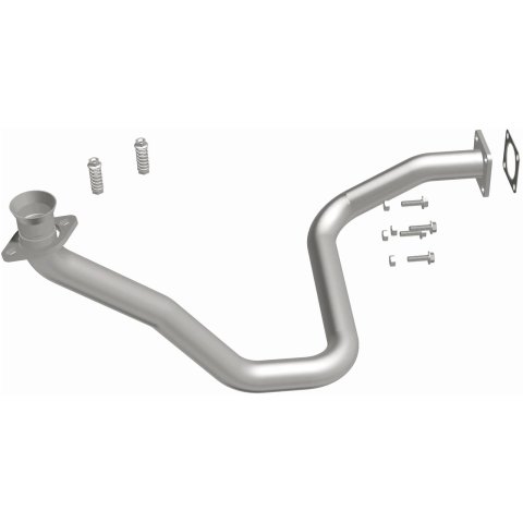 BRExhaust Direct-Fit Intermediate Pipes for 1987-1990 WRANGLER - 107-0017 Exhaust Pipes, Pipes, Stainless Steel, Natural, 2.000 in. O.D., Jeep, Each