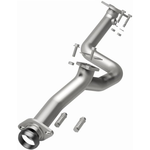 BRExhaust Direct-Fit Intermediate Pipes for 2009-2012 ESCAPE, 2009-2010 MARINER, 2009-2011 TRIBUTE - 107-0019 Exhaust Pipes, Pipes, Stainless Steel, Natural, 2.000 in. O.D., Ford, Mazda, Mercury, Each