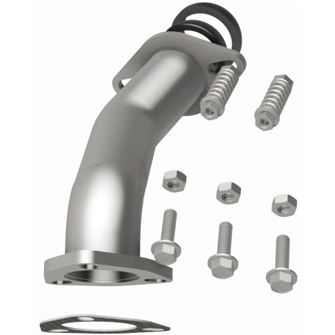 BRExhaust Direct-Fit Intermediate Pipes for 2009-2011 TRIBUTE, MARINER, 2009-2012 ESCAPE - 107-0021 Exhaust Pipes, Pipes, Stainless Steel, Natural, 2.250 in. O.D., Ford, Mazda, Mercury, Each