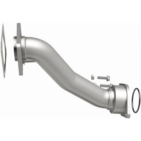 BRExhaust Direct-Fit Intermediate Pipes 107-0023 Exhaust Pipes, Pipes, Stainless Steel, Natural, 2.500 in. O.D., Buick, Pontiac, Each
