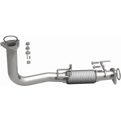 BRExhaust Direct-Fit Intermediate Pipes for 1998-2002 ACCORD - 107-0028 Exhaust Pipes, Pipes, Stainless Steel, Natural, 2.000 in. O.D., use on Honda®, Each