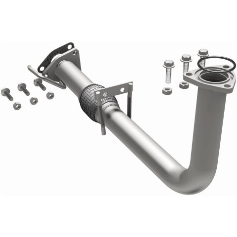 BRExhaust Direct-Fit Intermediate Pipes for 1998-2002 ACCORD - 107-0029 Exhaust Pipes, Pipes, Stainless Steel, Natural, 2.000 in. O.D., use on Honda®, Each