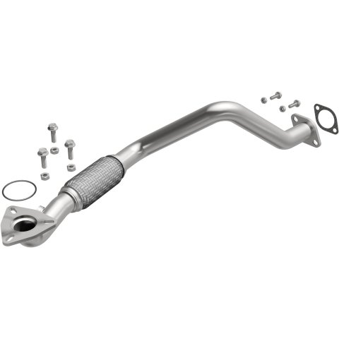 BRExhaust Direct-Fit Intermediate Pipes for 2004-2008 AVEO, 2007 AVEO5 - 107-0055 Exhaust Pipes, Pipes, Stainless Steel, Natural, 2.000 in. O.D., Chevrolet, Pontiac, Suzuki, Each