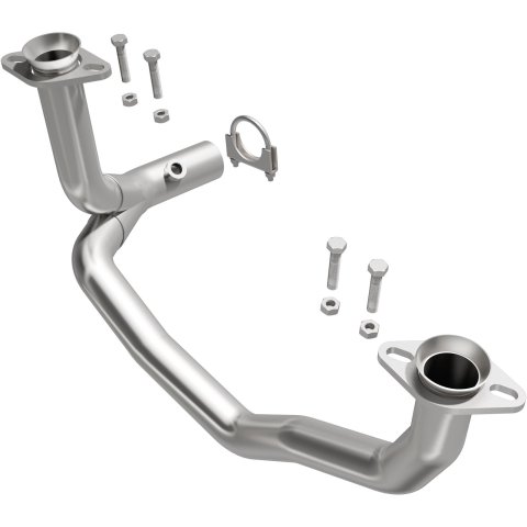 BRExhaust Direct-Fit Intermediate Pipes for 1994-1999 DAKOTA, 1998-1999 DURANGO - 107-0064 Exhaust Pipes, Pipes, Stainless Steel, Natural, 2.000 in. O.D., Dodge, Each