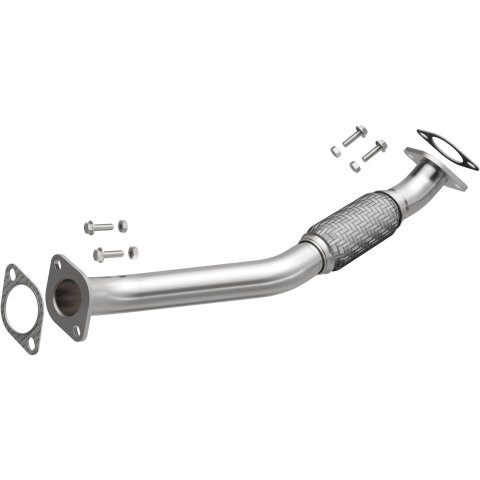 BRExhaust Direct-Fit Intermediate Pipes for 2010-2012 FUSION, 2010-2011 MILAN - 107-0067 Exhaust Pipes, Pipes, Stainless Steel, Natural, 2.250 in. O.D., Ford, Mercury, Each