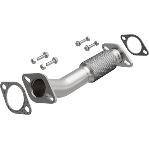 BRExhaust Direct-Fit Intermediate Pipes for 2007-2009 FUSION, MILAN - 107-0068 Exhaust Pipes, Pipes, Stainless Steel, Natural, 2.250 in. O.D., Ford, Mercury, Each
