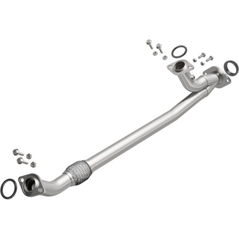 BRExhaust Direct-Fit Intermediate Pipes for 2004-2006 SIENNA - 107-0071 Exhaust Pipes, Pipes, Stainless Steel, Natural, 2.000 in. O.D., Toyota, Each