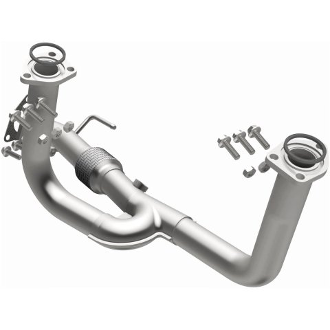 BRExhaust Direct-Fit Intermediate Pipes for 1999-2004 ODYSSEY - 107-0082 Exhaust Pipes, Pipes, Stainless Steel, Natural, 2.000 in. O.D., use on Honda®, 3.5L, Each