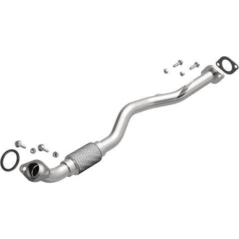 BRExhaust Direct-Fit Intermediate Pipes for 1993-1995 COROLLA, PRIZM - 107-0085 Exhaust Pipes, Pipes, Stainless Steel, Natural, 1.750 in. O.D., Geo, Toyota, Each