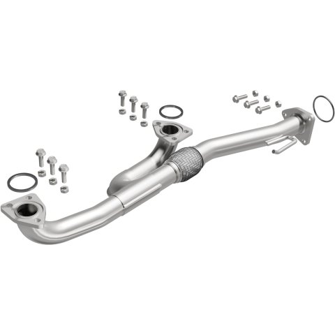 BRExhaust Direct-Fit Intermediate Pipes for 2003-2007 ACCORD, 2004-2008 TL - 107-0113 Exhaust Pipes, Pipes, Stainless Steel, Natural, 2.000 in. O.D., use on Acura®, use on Honda®, Each