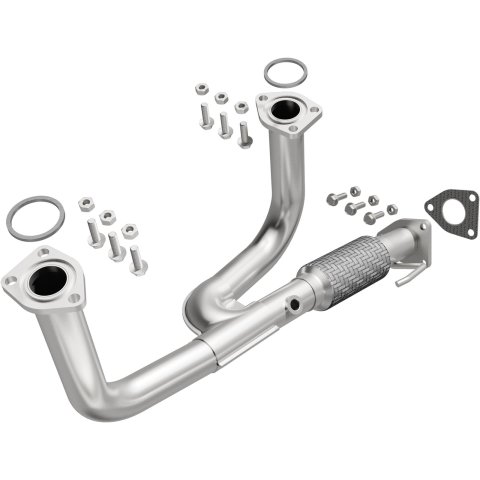 BRExhaust Direct-Fit Intermediate Pipes for 1998-2002 ACCORD, 2001-2003 CL, 1999-2003 TL - 107-0120 Exhaust Pipes, Pipes, Stainless Steel, Natural, 2.000 in. O.D., use on Acura®, use on Honda®, Each