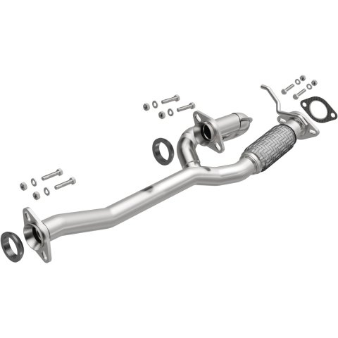 BRExhaust Direct-Fit Intermediate Pipes for 2005-2007 FIVE HUNDRED, MONTEGO - 107-0122 Exhaust Pipes, Pipes, Stainless Steel, Natural, 2.250 in. O.D., Ford, Mercury, Each