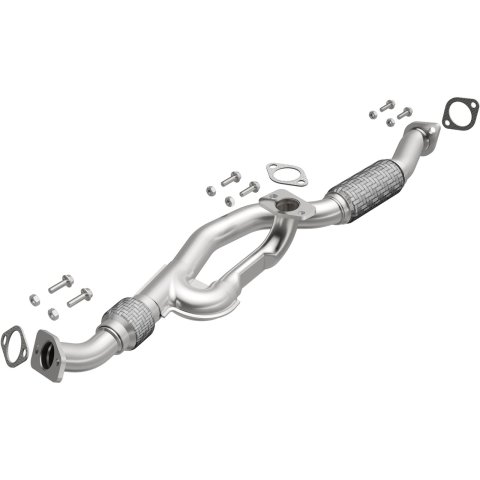 BRExhaust Direct-Fit Intermediate Pipes for 2005-2010 SPORTAGE, 2005-2008 TUCSON - 107-0130 Exhaust Pipes, Pipes, Stainless Steel, Natural, 2.000 in. O.D., Hyundai, Kia, Each