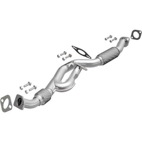 BRExhaust Direct-Fit Intermediate Pipes for 2005-2008 SPORTAGE, TUCSON - 107-0131 Exhaust Pipes, Pipes, Stainless Steel, Natural, 2.000 in. O.D., Hyundai, Kia, Each