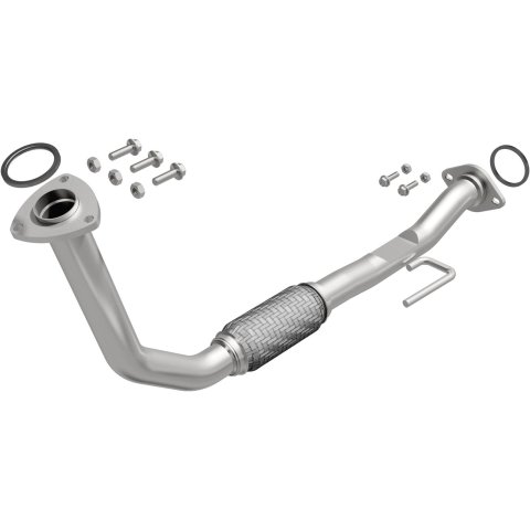 BRExhaust Direct-Fit Intermediate Pipes for 1992-1994 CAMRY - 107-0136 Exhaust Pipes, Pipes, Stainless Steel, Natural, 2.000 in. O.D., Toyota, Each
