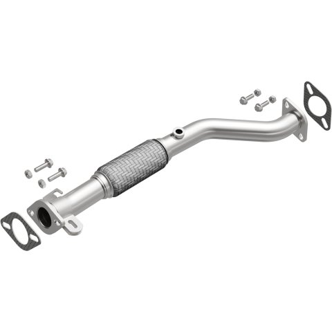 BRExhaust Direct-Fit Intermediate Pipes for 2004-2006 ELANTRA, 2004-2009 SPECTRA, 2005-2009 SPECTRA5 - 107-0153 Exhaust Pipes, Pipes, Stainless Steel, Natural, 2.000 in. O.D., Hyundai, Kia, Each