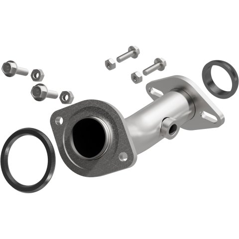 BRExhaust Direct-Fit Intermediate Pipes for 1998-2000 RAV4 - 107-0157 Exhaust Pipes, Pipes, Stainless Steel, Natural, 2.000 in. O.D., Toyota, 2.0L, Ea