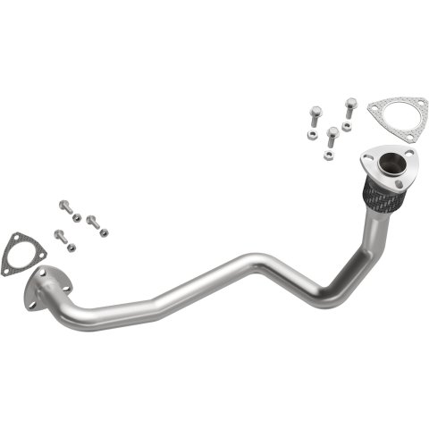 BRExhaust Direct-Fit Intermediate Pipes for 1998-2003 SONOMA, S10, 1998-2000 HOMBRE - 107-0161 Exhaust Pipes, Pipes, Stainless Steel, Natural, 1.750 in. O.D., Chevrolet, GMC, Isuzu, Each