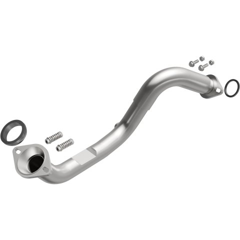 BRExhaust Direct-Fit Intermediate Pipes for 2005-2010 TC - 107-0162 Exhaust Pipes, Pipes, Stainless Steel, Natural, 2.250 in. O.D., Scion, Each