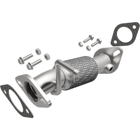 BRExhaust Direct-Fit Intermediate Pipes for 2010-2013 FORTE, FORTE KOUP - 107-0168 Exhaust Pipes, Pipes, Stainless Steel, Natural, Kia, Each