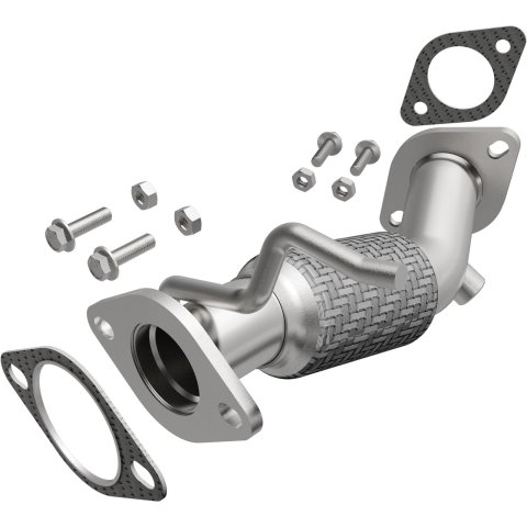 BRExhaust Direct-Fit Intermediate Pipes for 2011-2014 SONATA - 107-0172 Exhaust Pipes, Pipes, Stainless Steel, Natural, Hyundai, Each