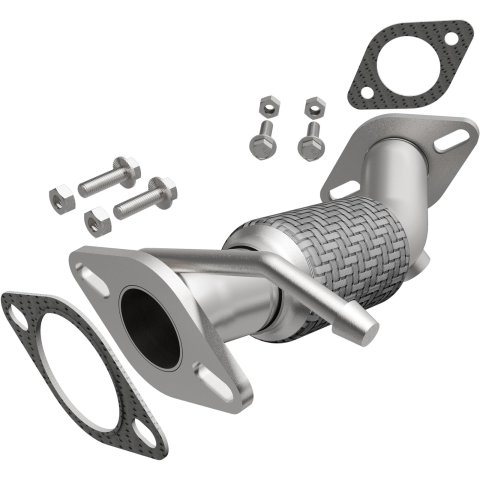 BRExhaust Direct-Fit Intermediate Pipes for 2013-2015 OPTIMA, 2011-2014 SONATA - 107-0173 Exhaust Pipes, Pipes, Stainless Steel, Natural, Hyundai, Kia, Each