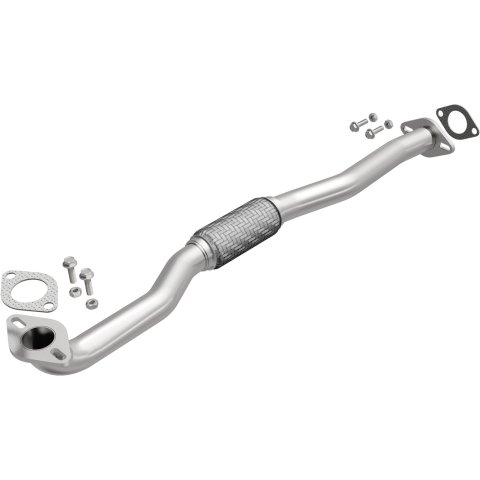 BRExhaust Direct-Fit Intermediate Pipes for 2005-2010 SPORTAGE, 2005-2008 TUCSON - 107-0201 Exhaust Pipes, Pipes, Stainless Steel, Natural, Hyundai, Kia, Each