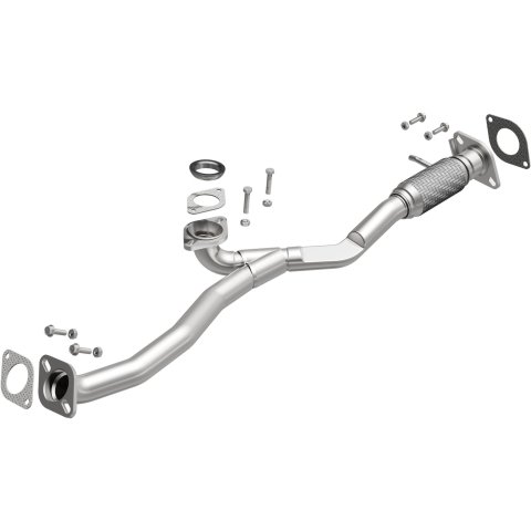 BRExhaust Direct-Fit Intermediate Pipes for 2008-2009 SABLE, TAURUS - 107-0213 Exhaust Pipes, Pipes, Stainless Steel, Natural, 2.000 in. O.D., Ford, Mercury, Each