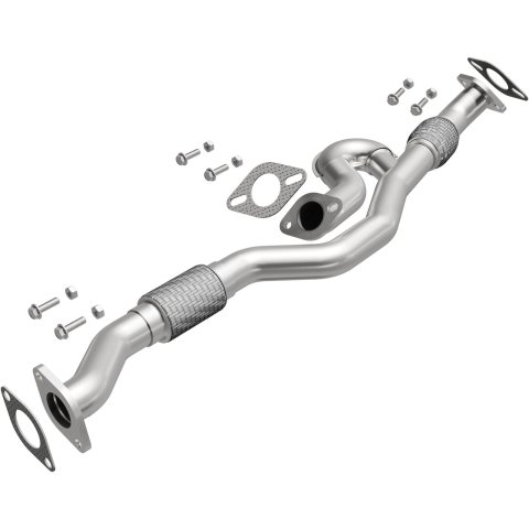 BRExhaust Direct-Fit Intermediate Pipes for 2009-2010 SPORTAGE, 2009 TUCSON - 107-0221 Exhaust Pipes, Pipes, Stainless Steel, Natural, 2.000 in. O.D., Hyundai, Kia, 2.7L, Each