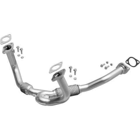 BRExhaust Direct-Fit Intermediate Pipes for 2003-2006 SORENTO - 107-0245 Exhaust Pipes, Pipes, Stainless Steel, Natural, Kia, 3.5L, Each