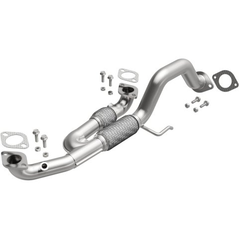 BRExhaust Direct-Fit Intermediate Pipes for 2006-2010 AZERA, 2006-2008 SONATA - 107-0253 Exhaust Pipes, Pipes, Stainless Steel, Natural, Hyundai, Each