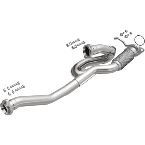 BRExhaust Direct-Fit Intermediate Pipes for 2005-2007 FREESTYLE - 107-0255 Exhaust Pipes, Pipes, Stainless Steel, Natural, Ford, 3.0L, Each