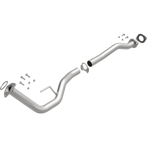 BRExhaust Direct-Fit Intermediate Pipes 107-0260 Exhaust Pipes, Pipes, Stainless Steel, Natural, 2.500 in. O.D., Chevrolet, GMC, Each