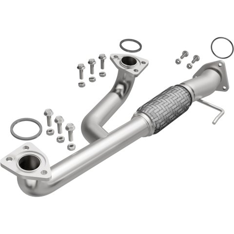 BRExhaust Direct-Fit Intermediate Pipes for 2011-2013 ODYSSEY - 107-0263 Exhaust Pipes, Pipes, Stainless Steel, Natural, use on Honda®, 3.5L, Each