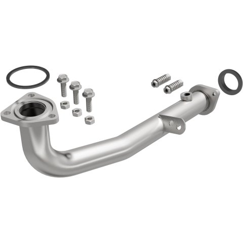 BRExhaust Direct-Fit Intermediate Pipes for 1997-2001 CR-V - 107-0275 Exhaust Pipes, Pipes, Stainless Steel, Natural, use on Honda®, Each
