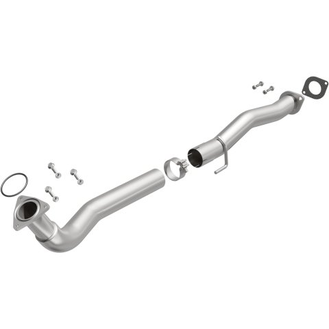 BRExhaust Direct-Fit Intermediate Pipes 107-0294 Exhaust Pipes, Pipes, Stainless Steel, Natural, 3.000 in. O.D., Chevrolet, GMC, Each