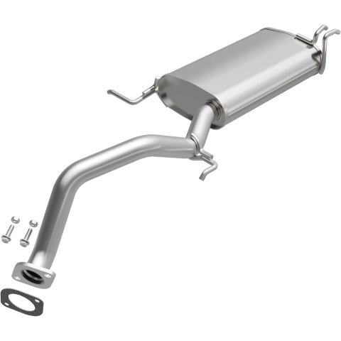 BRExhaust - Exhaust Pipes, Intermediate Pipes for 2010-2012 SANTA FE, 2011-2013 SORENTO 108-0015 Direct-Fit Rear Muffler Kit