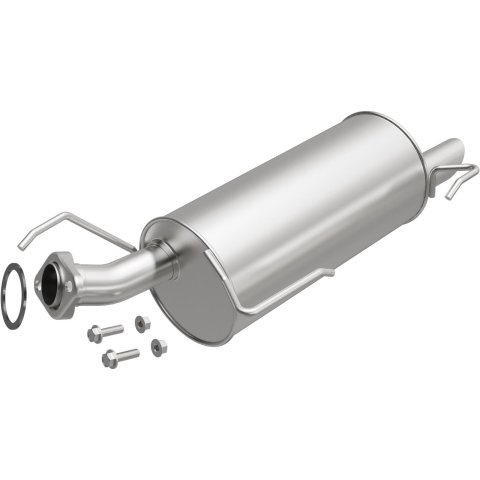 BRExhaust Direct-Fit Steel 2.25 Inch Muffler 108-0037 Mufflers, Direct-Fit, in. Inlet/Outlet, Steel, Aluminized, for Nissan, 1.6L, Each