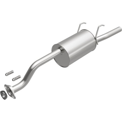 BRExhaust Direct-Fit Steel 1.75 Inch Muffler 108-0059 Mufflers, Direct-Fit, in. Inlet/Outlet, Steel, Aluminized, for use on Acura®, for use on Honda®, 1.5L, 1.6L, Each