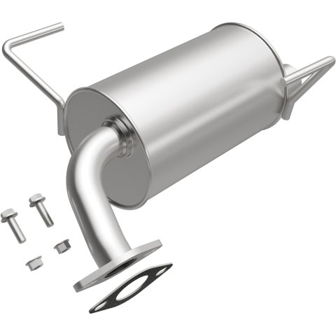 BRExhaust Direct-Fit Steel 1.75 Inch Muffler 108-0083 Mufflers, Direct-Fit, in. Inlet/Outlet, Steel, Aluminized, Subaru, Each