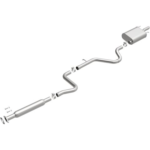 BRExhaust Direct-Fit Exhaust Systems for 2006-2011 IMPALA, 2006-2007 MONTE CARLO - 116-0015 Systems, Direct-Fit, Replacement, OEM Style, Cat-Back, Bolt-On, Stainless Steel, Natural Finish, with Hangers, Hardware, Chevy, Kit