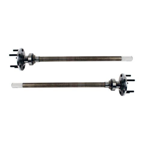 Detroit Speed Rear Axle Shafts 070985DS Ford 9 in. Shafts, 1964.5-1966 Mustang, Torino Flange, GM 5 x 4.75, 12mm x 1.5 Studs, Pair