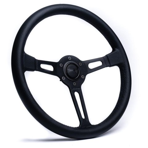 Detroit Speed Inc Steering Wheels 092580BDS MPI AD 80 BLK LEATHER SW BLK CNTR W/HORN